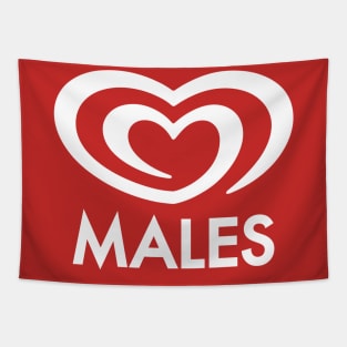 Parody Logo Walls Ice cream - Males Tapestry