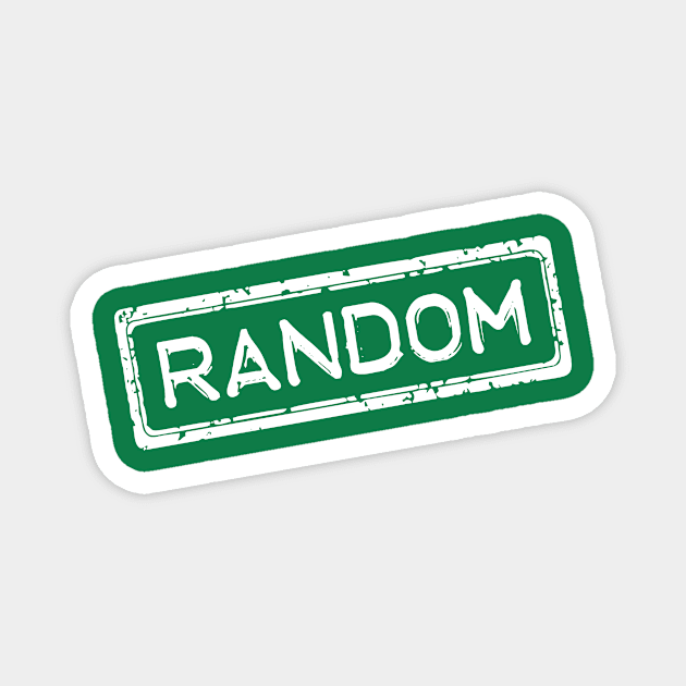 Random Magnet by CreativeIkbar Prints