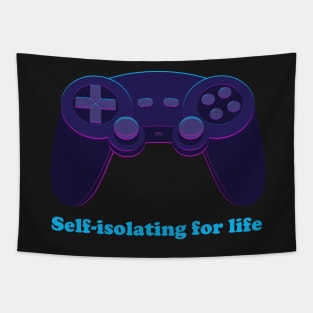 Self-Isolation Videogame Controller Tapestry