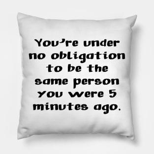 alan watts quote Pillow