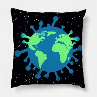 Coronavirus global Pillow