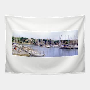 Porto Christo Harbour III Tapestry