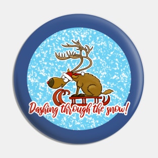 Dashing Through the Snow Pin