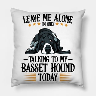 Basset Hound Pillow