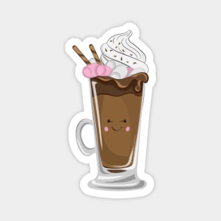 Cosy Hot Chocolate Drink Magnet