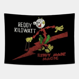 Reddy Kilowatt Tapestry