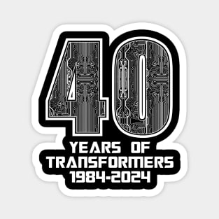 Transformers: GEN 1 - 40th Anniversary (circuitry) Magnet