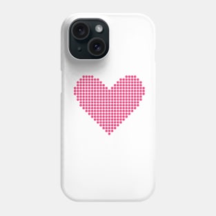 pink heart Phone Case