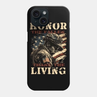 Honor The Fallen Thank The Living Phone Case