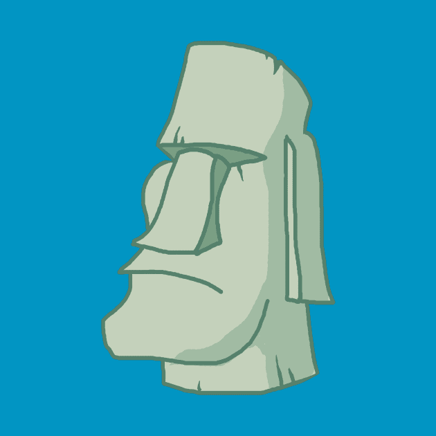 Easter Island Head by Radical Rad