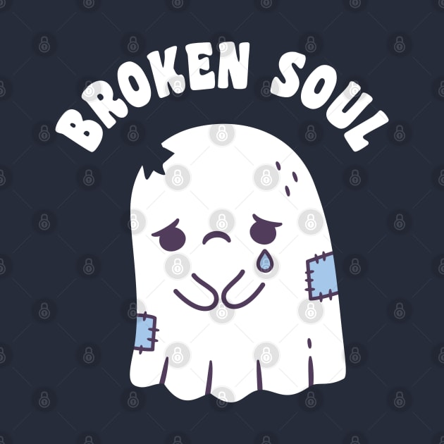 Sad Ghost Broken Soul by rustydoodle