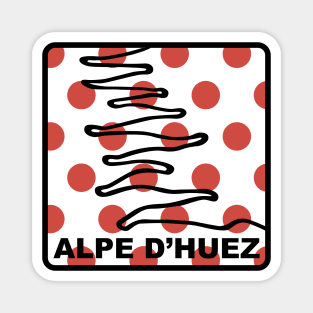 Alpe d'Huez - King of the Mountains (KOM) Magnet