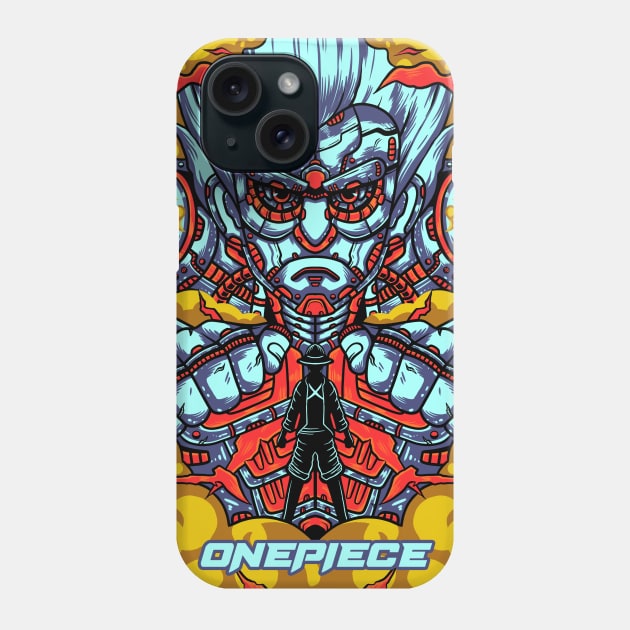 luffy mecha Phone Case by imkram2x