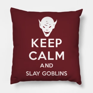 Poised Slayer Pillow