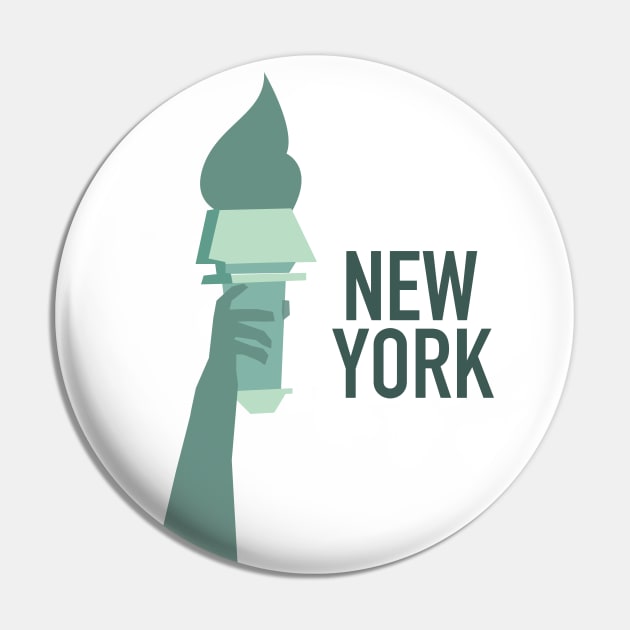 New York Statue of Liberty Pin by nickemporium1