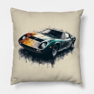 Lamborghini Miura Pillow