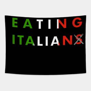 Eating Italian(s) Tapestry