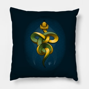 Geo Snake 02 Pillow