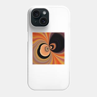 LETS SCREAM TOGETHER abstract creative cyclone style Phone Case