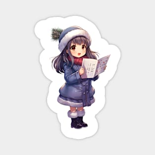 Christmas With Your Favorite Anime Magnet