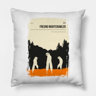 Fresno Nightcrawler Cryptid Book Cover Poster Pillow