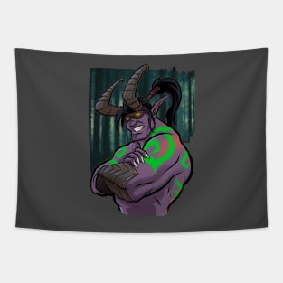 Illidan Tapestry