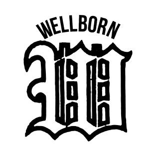 Wellborn W Black T-Shirt