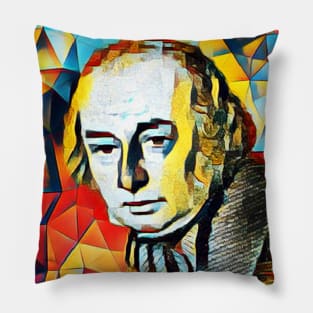 Isambard Kingdom Brunel Abstract Portrait | Isambard Kingdom Brunel Artwork 2 Pillow