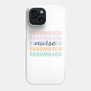 trauma icu nurse Phone Case