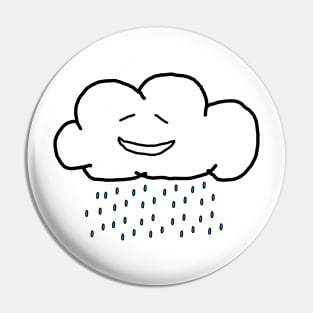 Rain Cloud Pin