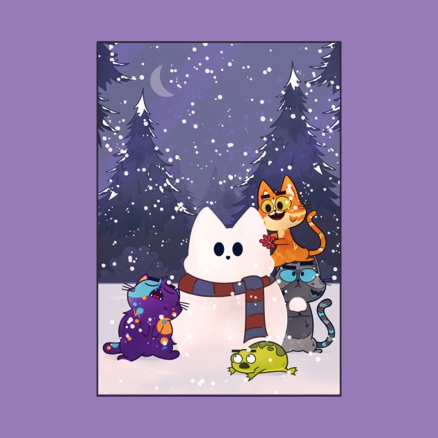 Snowcat by mooncrew-shop