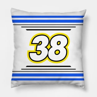 CJ McLaughlin #38 2024 NASCAR Design Pillow