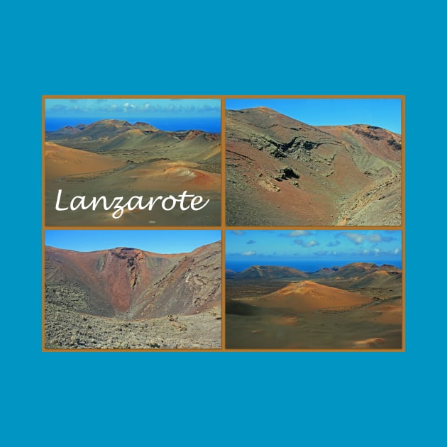 Volcanic Landscape, Lanzarote by RedHillDigital