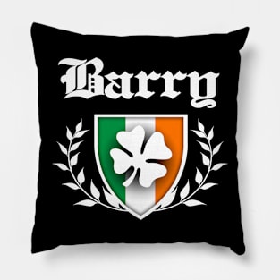 Barry Shamrock Crest Pillow