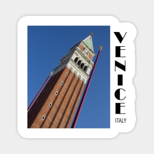 St. Mark bell tower in Venice Magnet