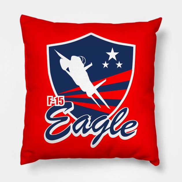 F-15 Eagle Pillow by TCP