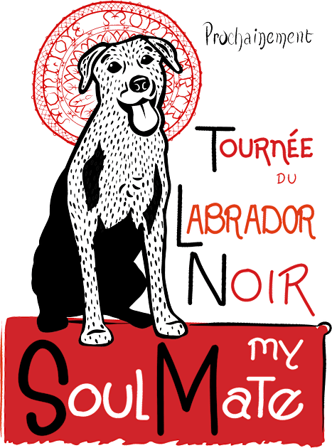 Funny Labrador Retriever Owner Gift Labrador Art Kids T-Shirt by Get Hopped Apparel