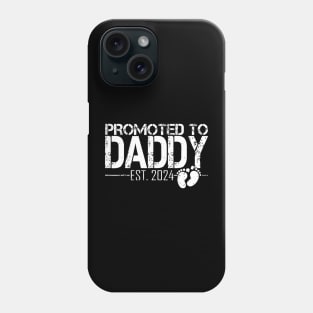 Promoted To Daddy Est 2024 Phone Case