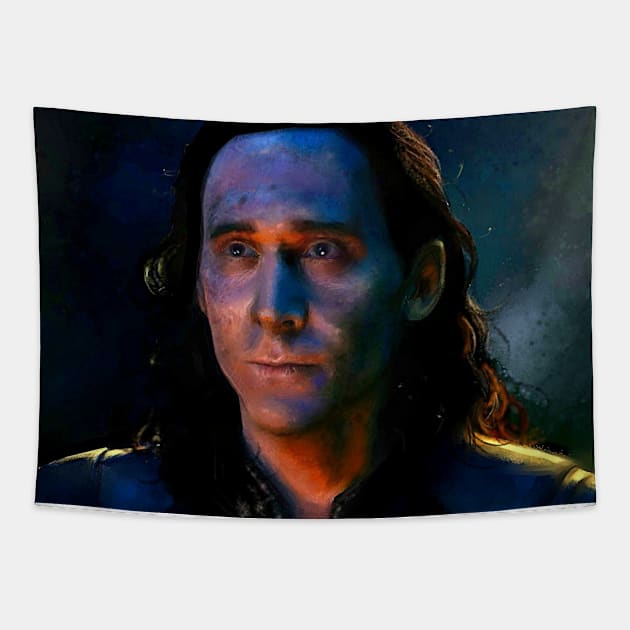 Loki Tapestry by Empat