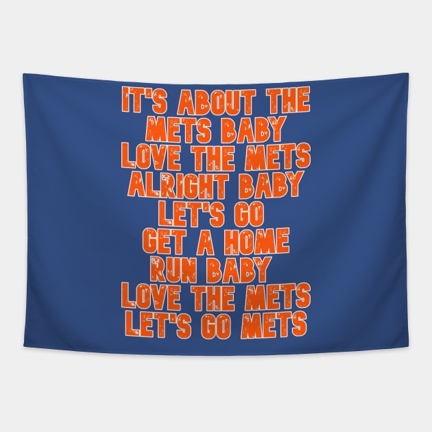 It's about the Mets baby 