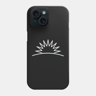 West on Colfax setting sun Phone Case