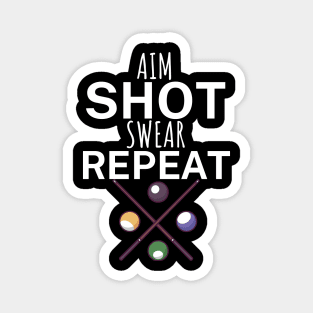 Aim shot swear repeat Magnet