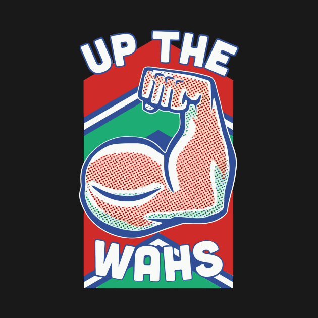 Up The Wahs Song New Zealand Rugby League by darkARTprint