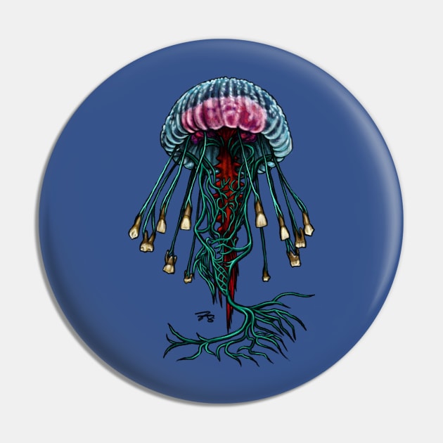 Vagus Nerve Jellyfish & Teeth! Pin by FreyStrandDraws