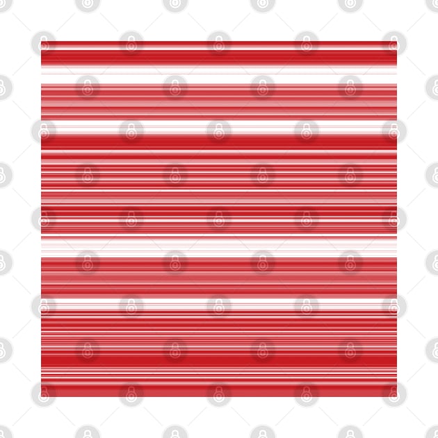 Valentine Red And White Splattered Stripes by justrachna