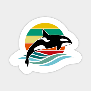 Orca Whales Lovers Magnet