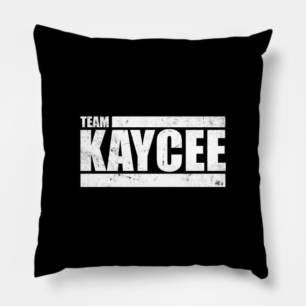 MTV Challenge - Team Kaycee Pillow by Tesla