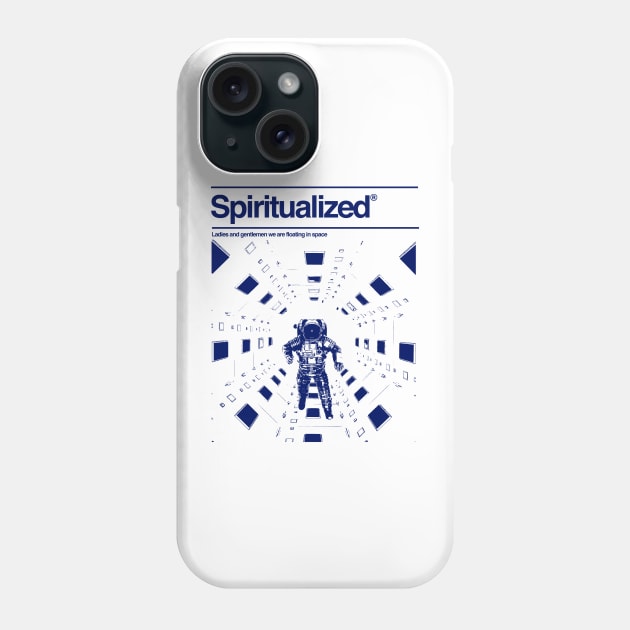Spiritualized - 2001 Space Odyssey - Tribute Artwork Phone Case by Vortexspace