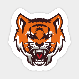 Tiger roar Magnet