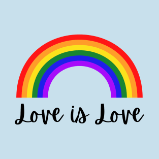 love is love lgbt gay pride T-Shirt